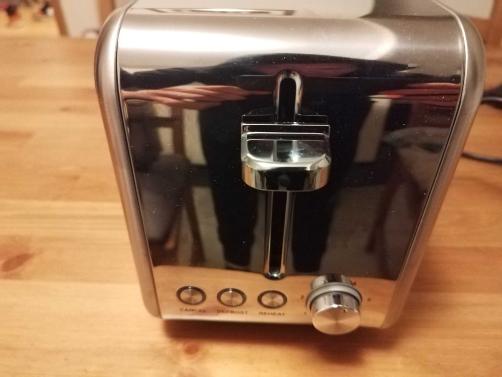 Bedienelemente des Fakir Calypso Toasters