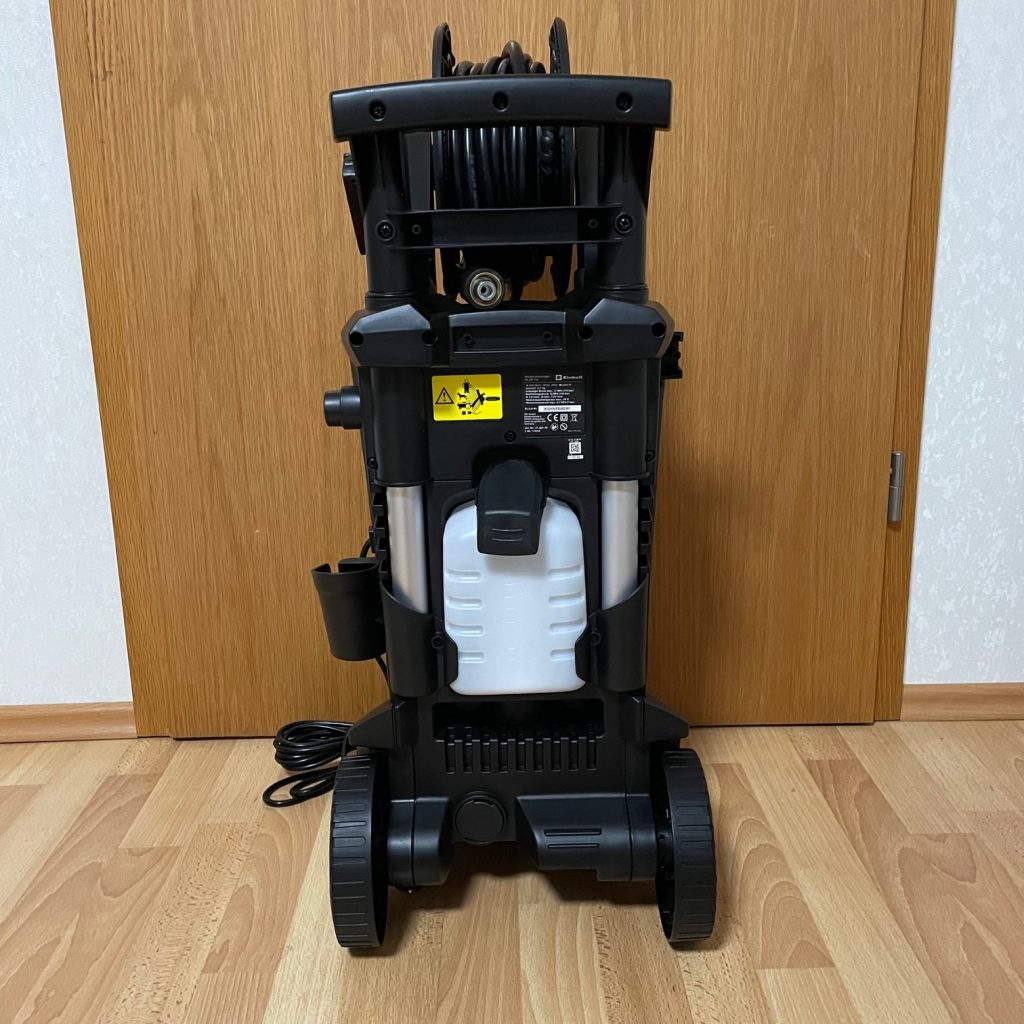Einhell TE-HP 170 Hochdruckreiniger Rückseite