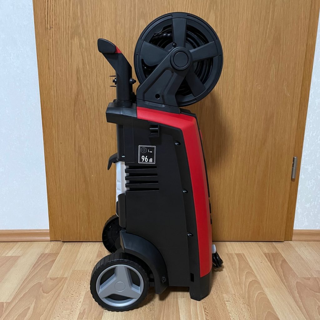 Einhell TE-HP 170 Hochdruckreiniger Seitenansicht