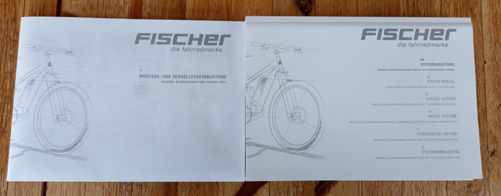 FISCHER E-Bike City CITA 4.1i Bedienungsanleitung