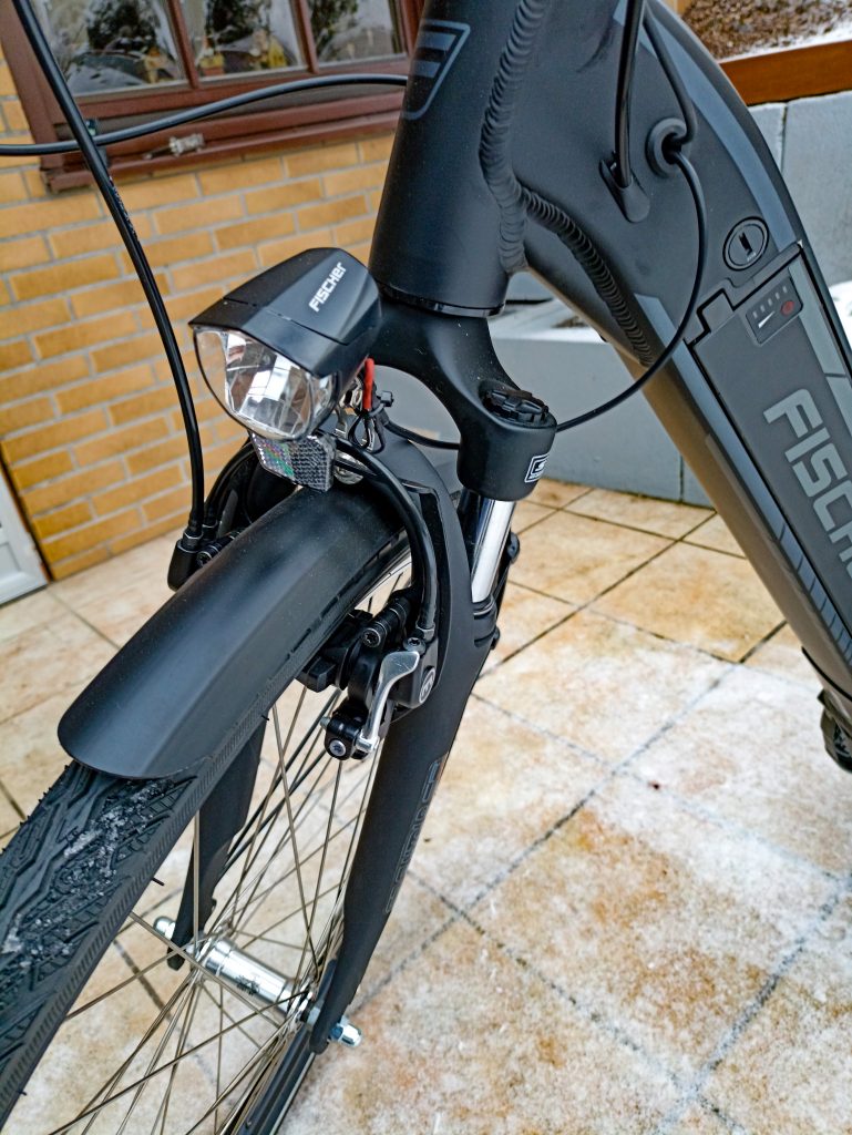 FISCHER E-Bike City CITA 4.1i Beleuchtung vorne