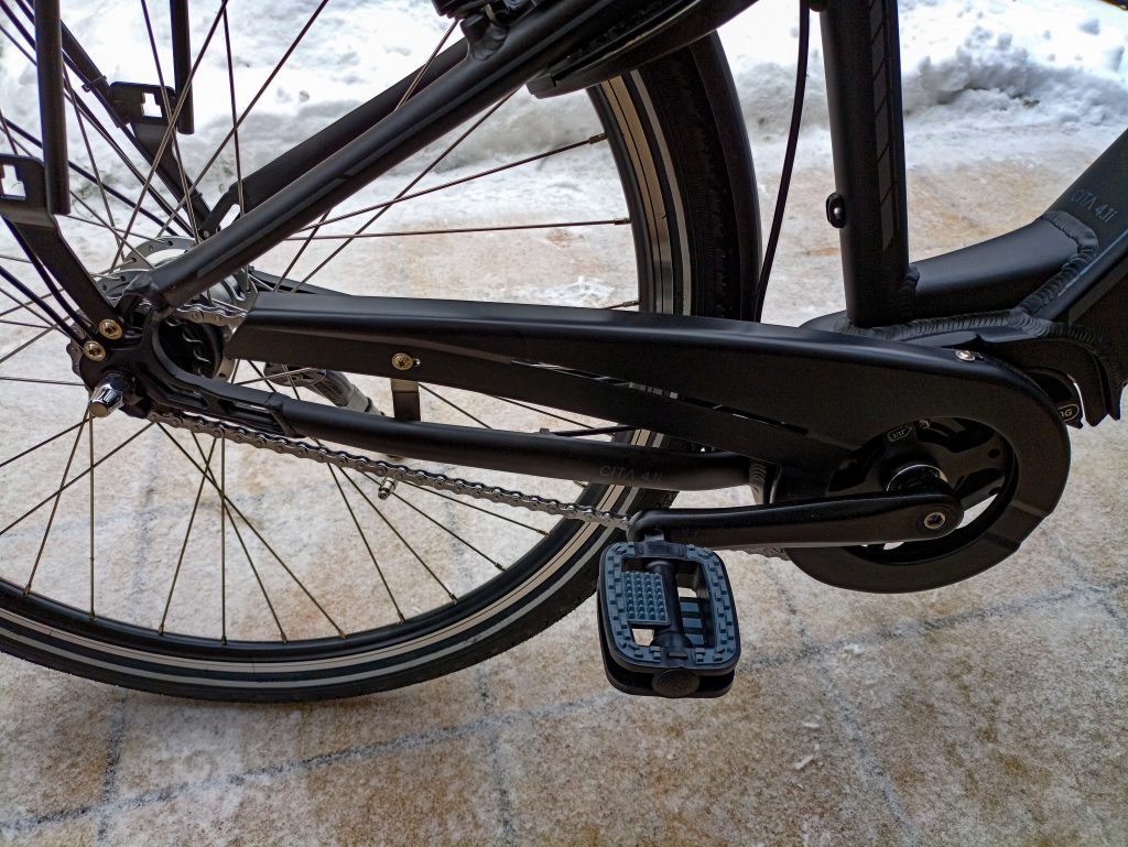 FISCHER E-Bike City CITA 4.1i Pedal im Test