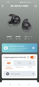 JBL Reflect Aero In-Ear-Kopfhörer App 5