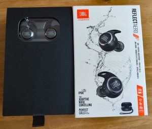 JBL Reflect Aero In-Ear-Kopfhörer offene Verpackung