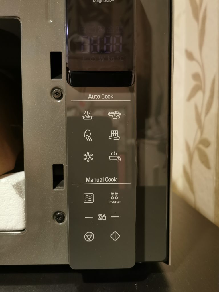 LG Electronics NeoChef MS 2595 CIS Mikrowelle Bedienfeld