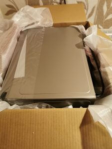 LG Electronics NeoChef MS 2595 CIS Mikrowelle auspacken