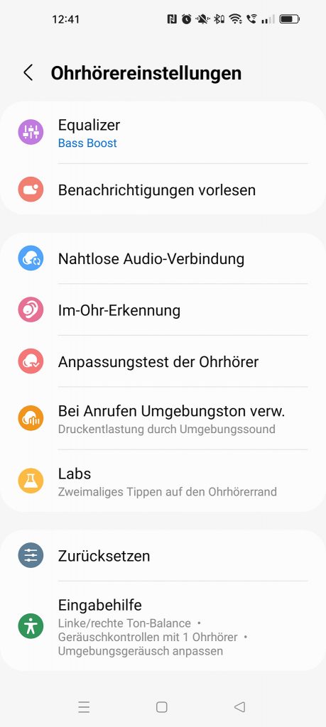 Samsung Galaxy Buds 2 In-Ear-Kopfhörer App 4