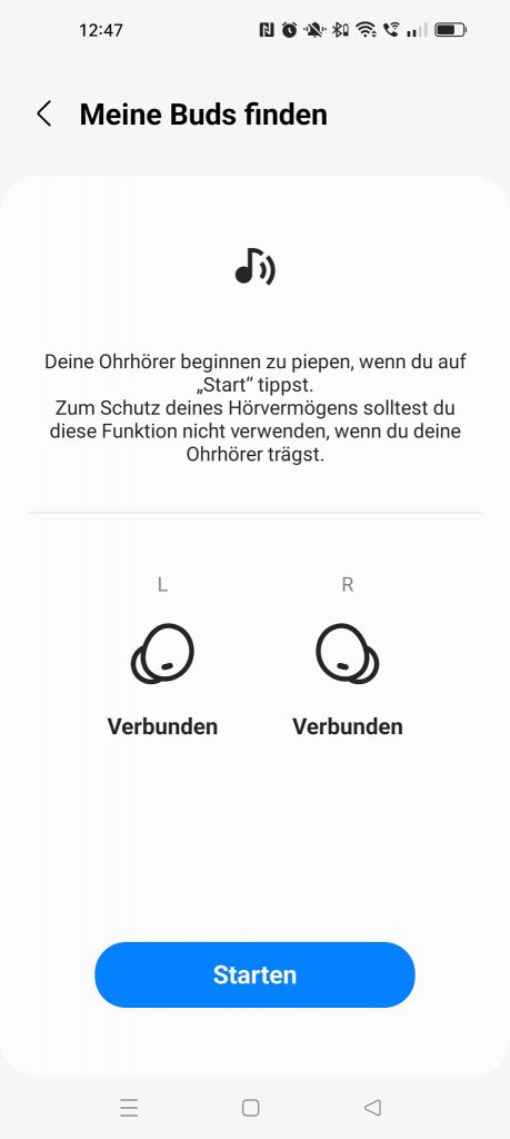 Samsung Galaxy Buds 2 In-Ear-Kopfhörer App