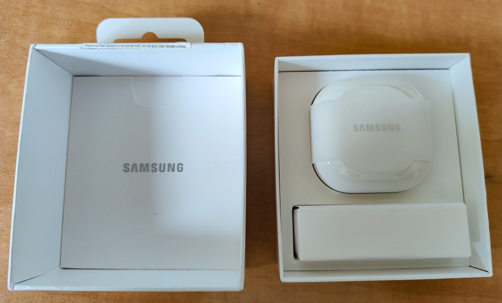 Samsung Galaxy Buds 2 In-Ear-Kopfhörer Verpackung komplett