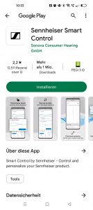 Sennheiser MOMENTUM True Wireless 3 In-Ear-Kopfhörer App Screenshot 2