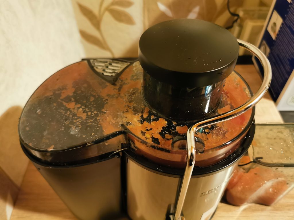Severin Entsafter ES 3566 Tomaten auspressen