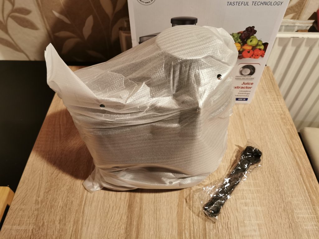 Severin Entsafter ES 3566 ausgepackt