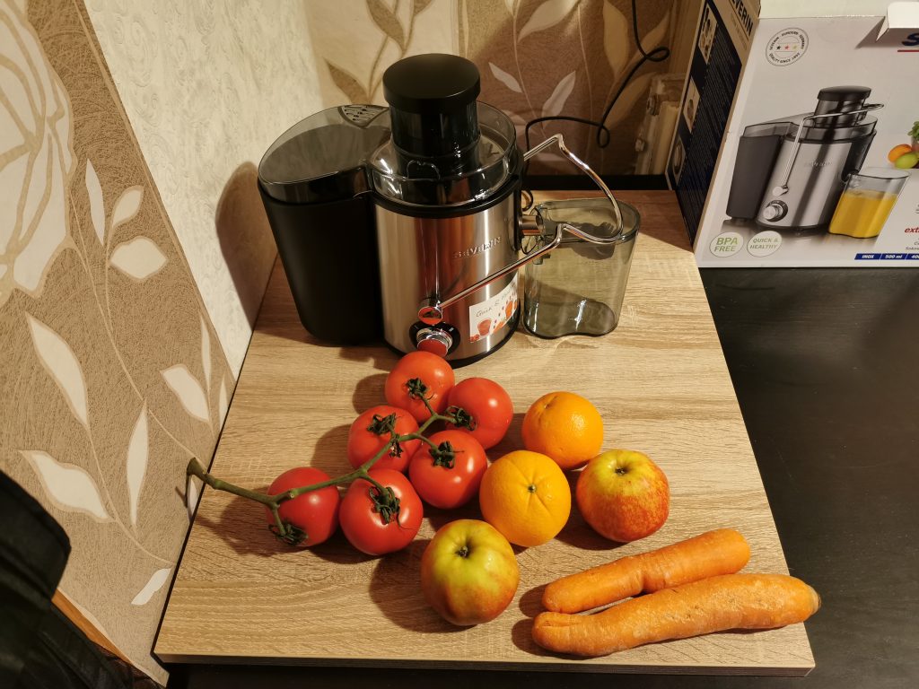 Severin Entsafter ES 3566 mit Obst
