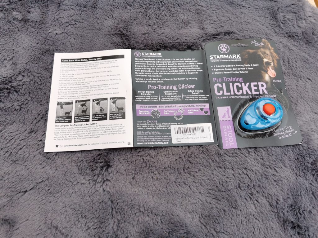 Starmark Pro-Training Clicker Verpackung