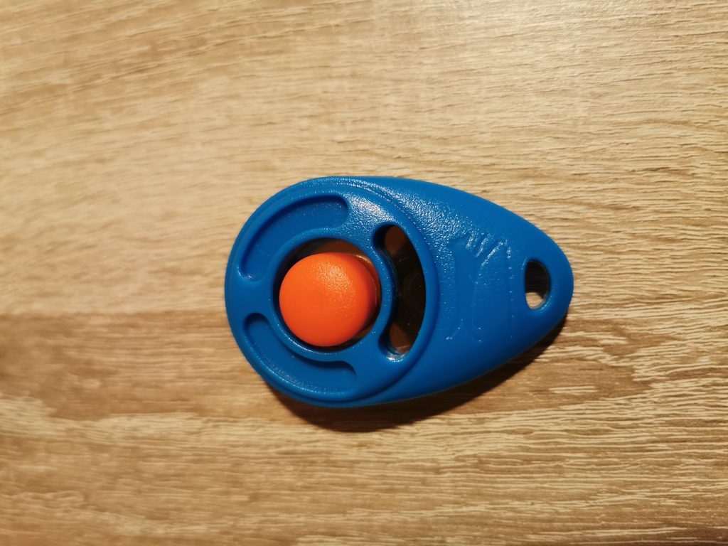 Starmark Pro-Training Clicker von oben
