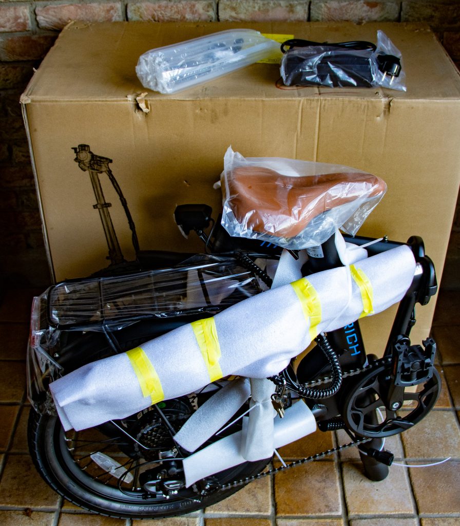 myvélo Zürich E-Bike Detaila Lieferumfang