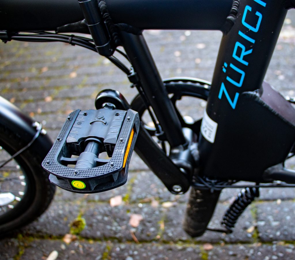 myvélo Zürich E-Bike Pedale im Test