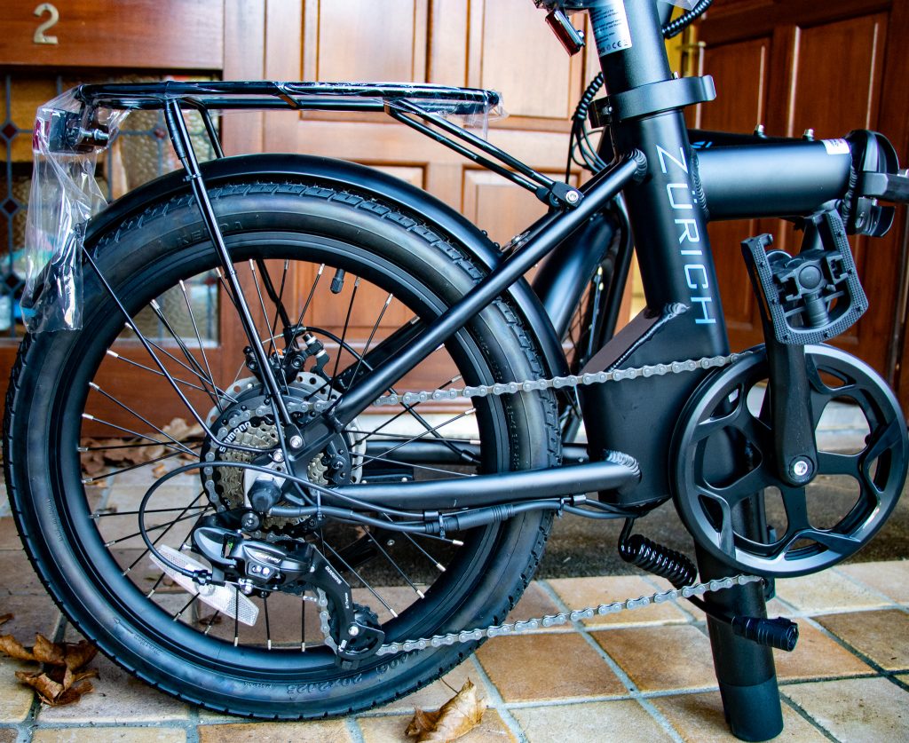 myvélo Zürich E-Bike hinterer Teil