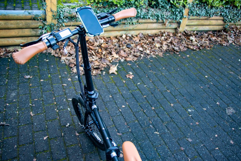 myvélo Zürich E-Bike mit iPhone