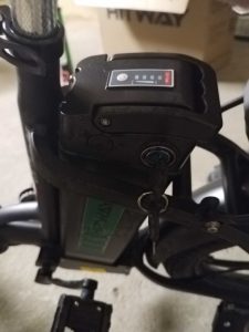 Akku des Hitway BK5 E-Bikes