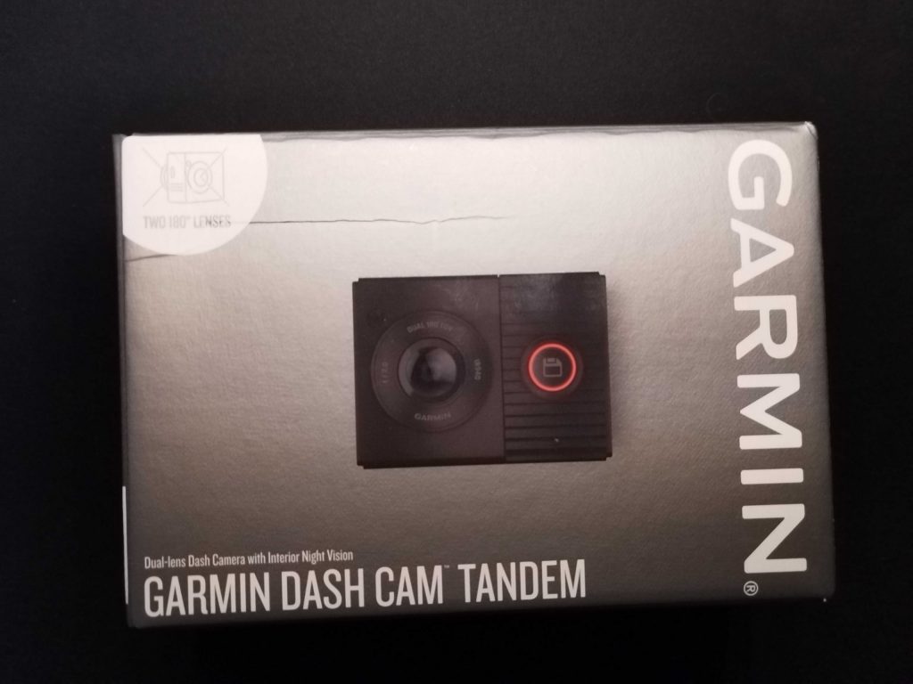 Garmin Tandem Dashcam Verpackung