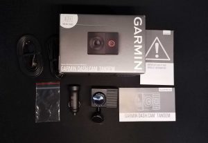 Garmin Tandem Dashcam gesamter Lieferumfang