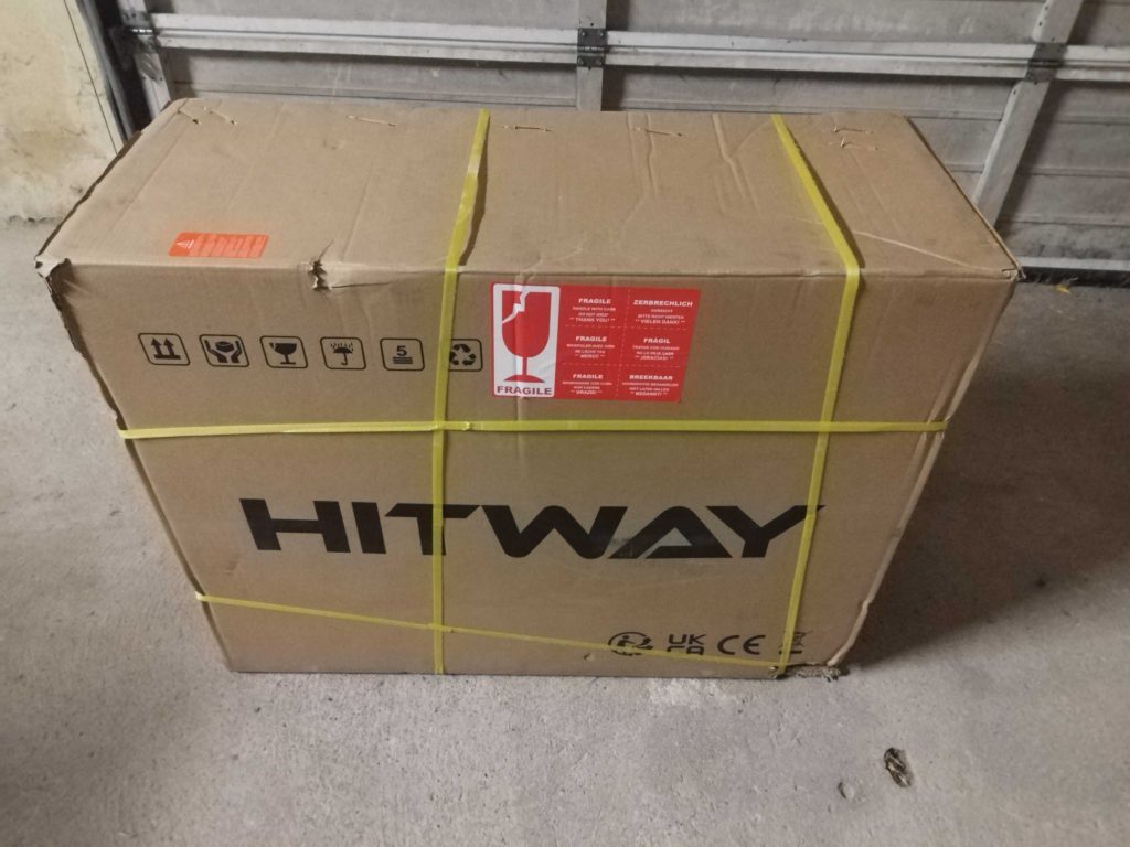 Hitway BK5 E-Bike verpackt