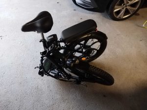 Hitway BK5 E-Bike vollständig zusammengeklappt