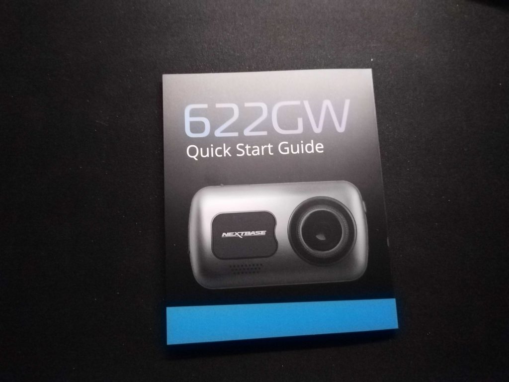 Kurzanleitung der Nextbase 622 GW