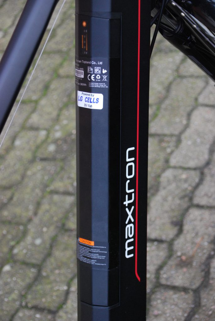 Maxtron MT-11 E-Bike Akku im Rahmen