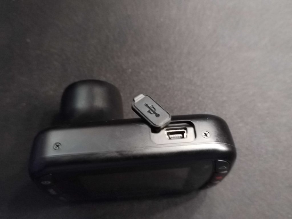 Mini-USB-Anschluss der Nextbase 122 GW