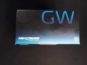 Nextbase 422 GW Verpackung von der rechten Seite