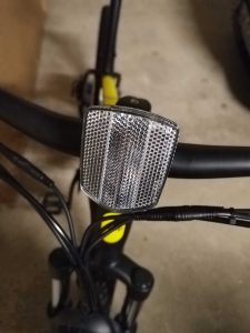 Reflektor des Jeep MHR 7000 E-Bikes vorne
