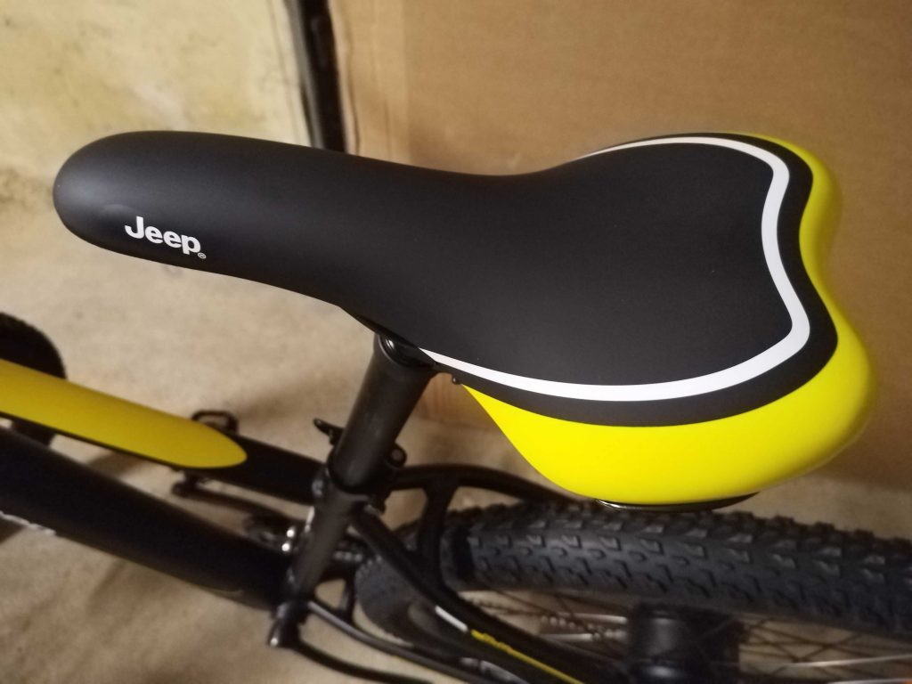 Sattel des Jeep MHR 7000 E-Bikes