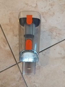 Staubbehälter des Produktdetails des ThiEYE Vackit 2 Handstaubsaugers