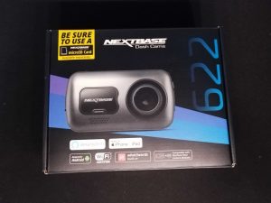 Verpackung der Nextbase 622 GW von vorne