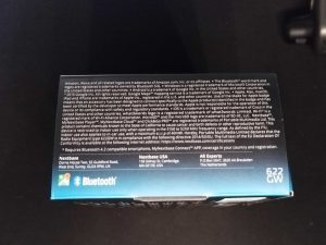 Verpackung der Nextbase 622 GW vonm der linken Seite