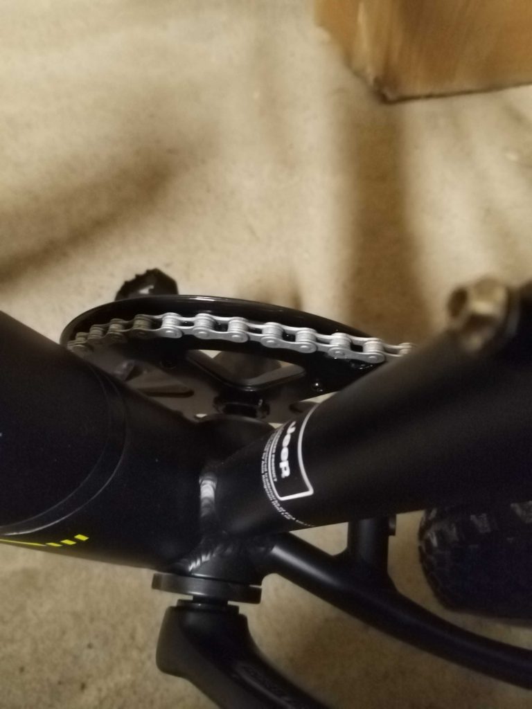 Vorderer Zahnkranz des Jeep MHR 7000 E-Bikes