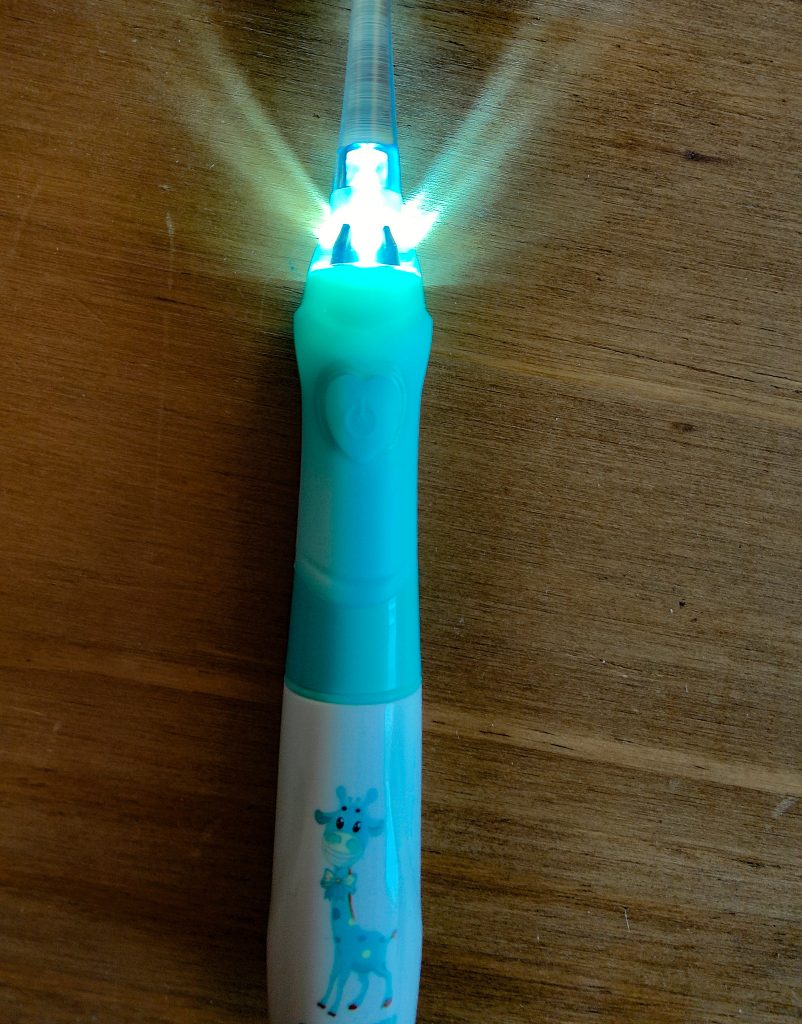 Dada-Tech DT-K6 Elektrische Zahnbürste für Kinder Beleuchtung
