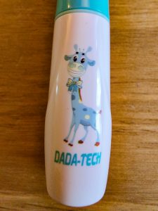 Dada-Tech DT-K6 Elektrische Zahnbürste für Kinder Motiv Giraffe
