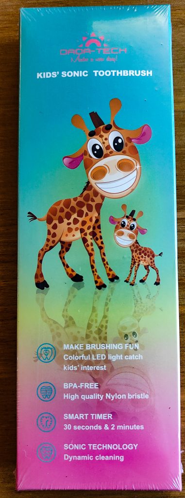 Dada-Tech DT-K6 Elektrische Zahnbürste für Kinder Verpackung
