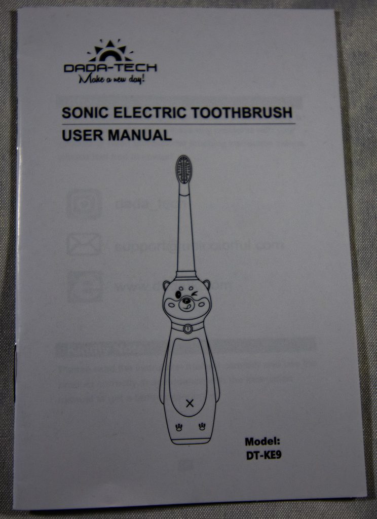 Dada-Tech DT-KE9 Elektrische Zahnbürste Bedienungsanleitung