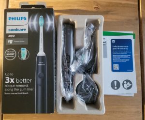 Elektrische Zahnbürste Philips Sonicare 3100 Verpackungsinhalt