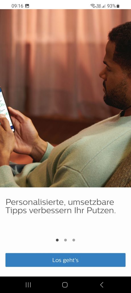Elektrische Zahnbürste Philips Sonicare DiamondClean 9000 App 01