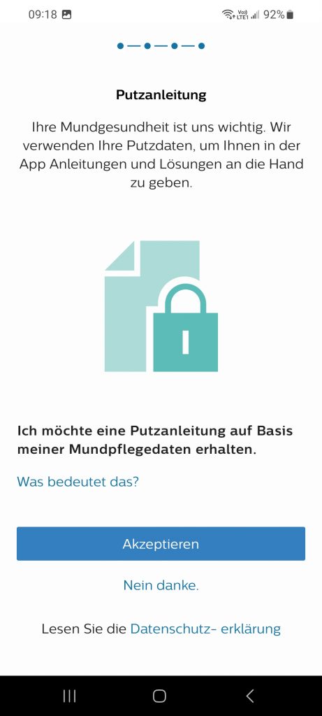 Elektrische Zahnbürste Philips Sonicare DiamondClean 9000 App 04