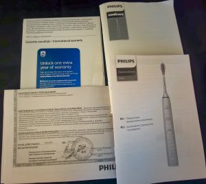 Elektrische Zahnbürste Philips Sonicare DiamondClean 9000 Bedienungsanleitungen