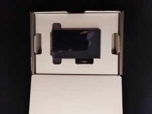 Garmin Dash Cam Live in der Verpackung