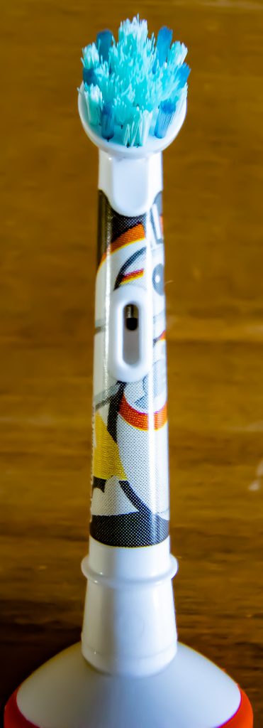 Oral-B Star Wars Elektrische Kinderzahnbürste Bürstenkopf Detail