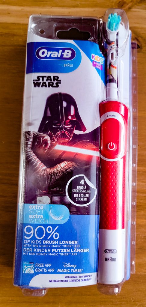Oral-B Star Wars Elektrische Kinderzahnbürste Verpackung