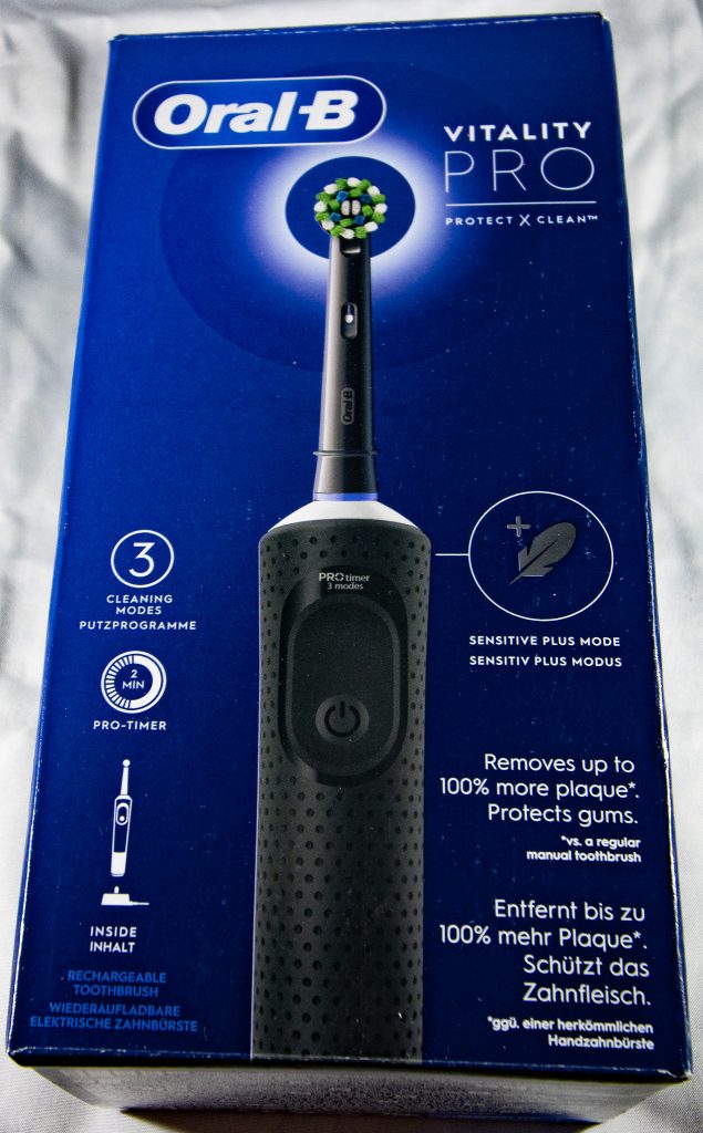 Oral-B Vitality Pro Elektrische Zahnbürste Verpackung